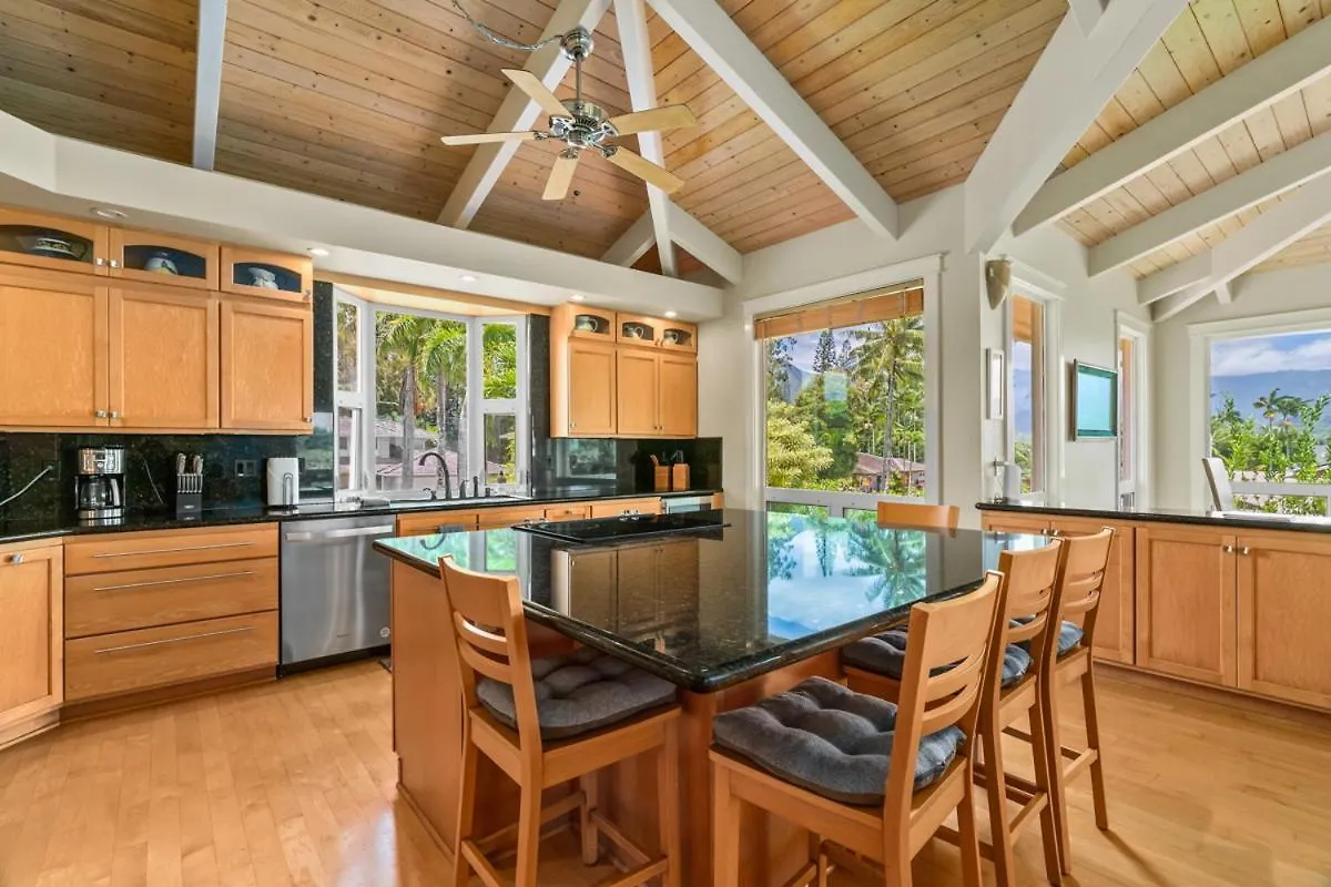 Sunset Palms Pool, Tennis, Ac Minutes To Beach Princeville
