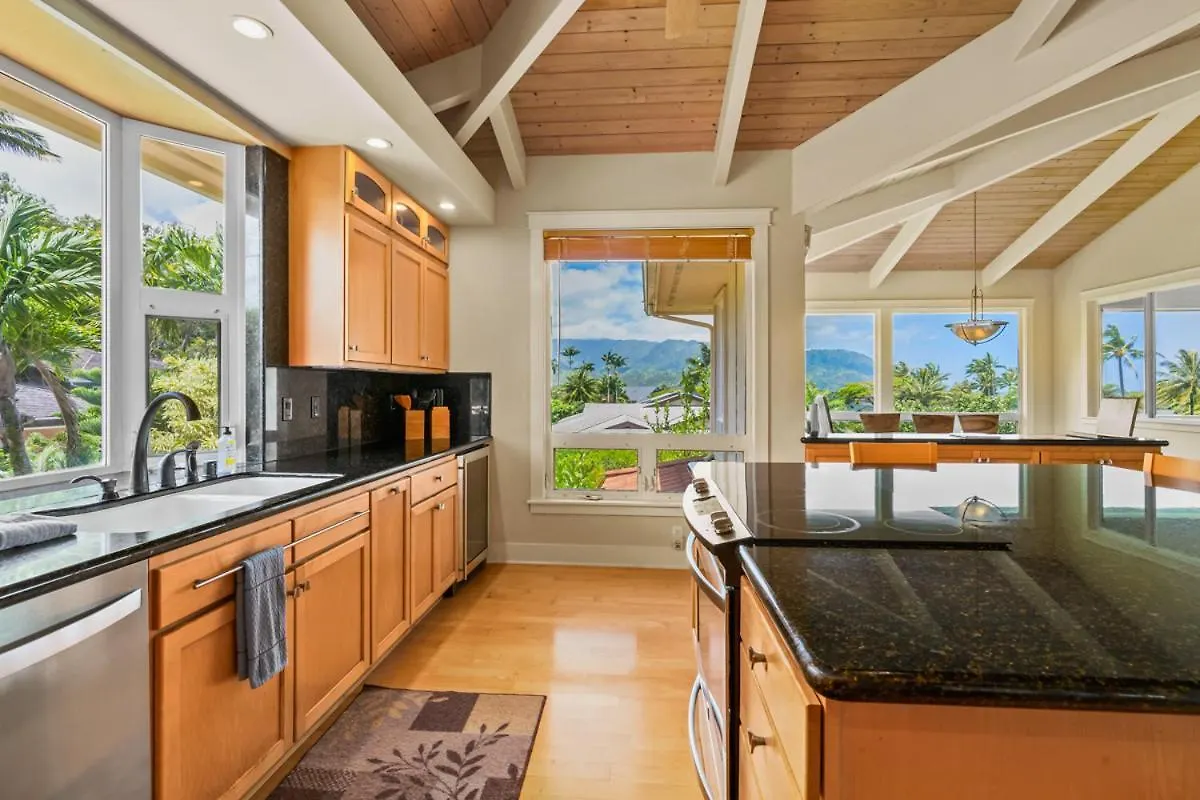 Sunset Palms Pool, Tennis, Ac Minutes To Beach Princeville