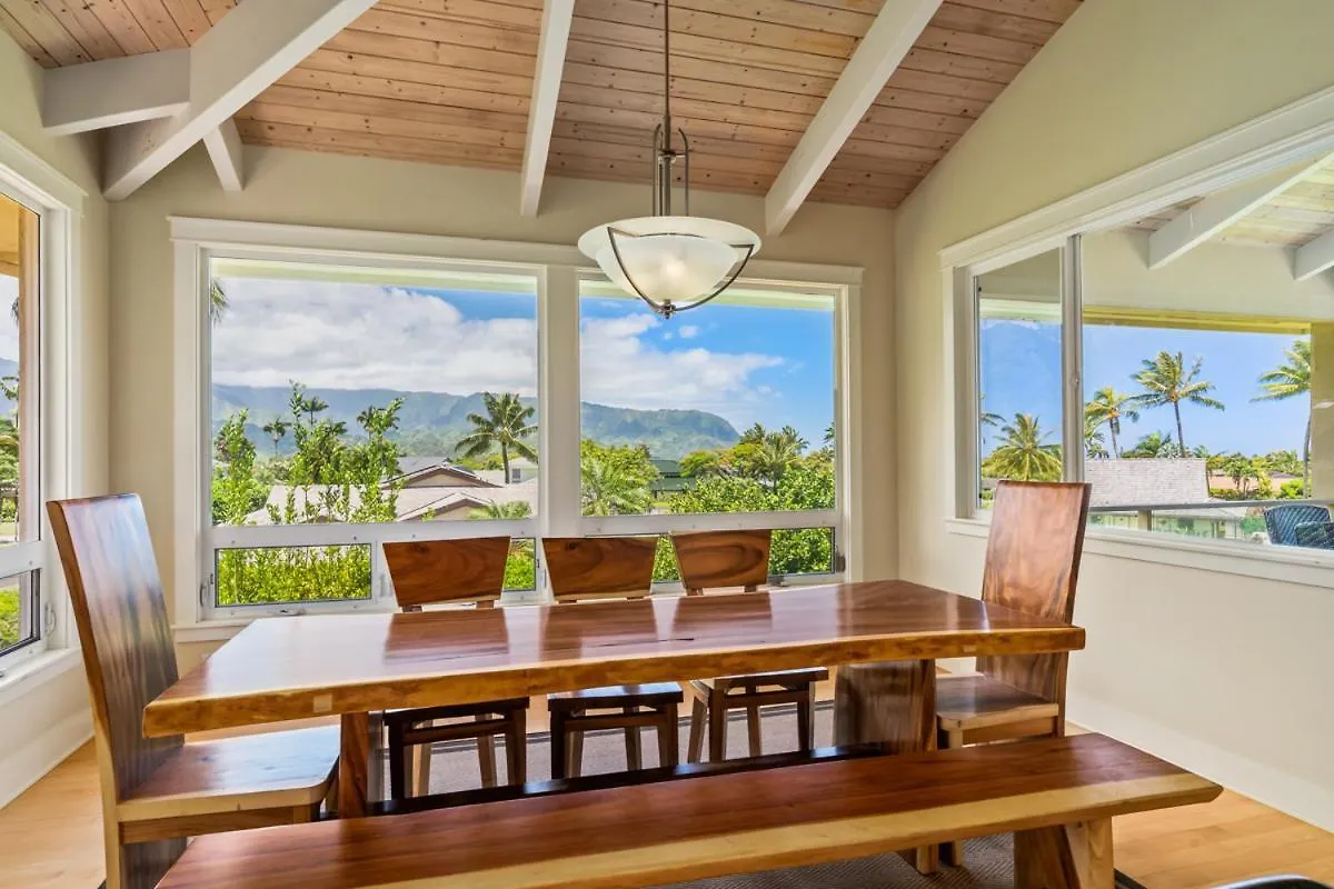 Sunset Palms Pool, Tennis, Ac Minutes To Beach Princeville