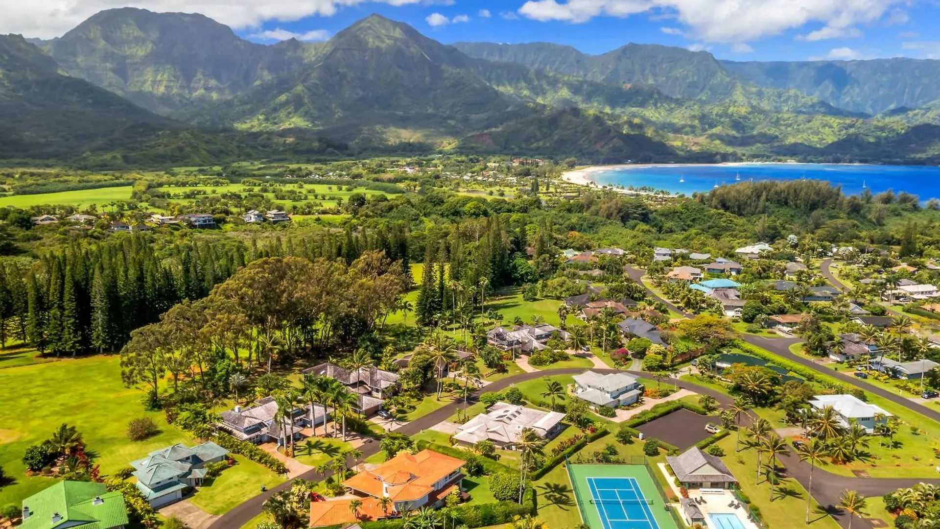 Sunset Palms Pool, Tennis, Ac Minutes To Beach Princeville