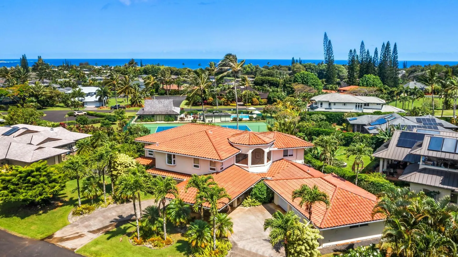 Sunset Palms Pool, Tennis, Ac Minutes To Beach Princeville Dom wakacyjny